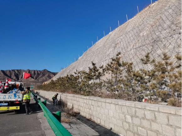 張涿高速公路張家口段路基防排水完善